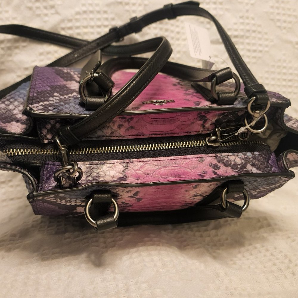 Coach Multicolor Snakeskin Women's Bag - Picture 14 of 15